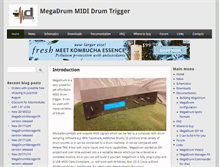 Tablet Screenshot of megadrum.info